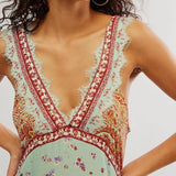 Siena Mini Floral Maxi Dress