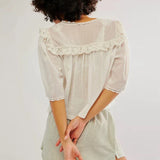 Marais Ruffle Blouse