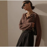 Cotton Polo Sweater