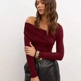 Clara Monroe One-Shoulder Top