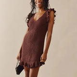 Maribel Mini Ruffle Dress