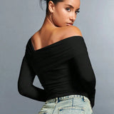 Clara Monroe One-Shoulder Top
