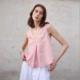 Reversible Chambray Gilet