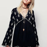 Tunic with Decorative Diamonds