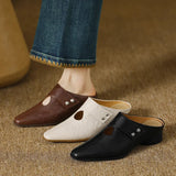 Olga | Authentic Leather Clogs