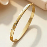 Eternal Gold Zircon Bracelet