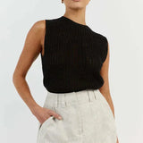 Amalfi Sleeveless Cut-Out Top
