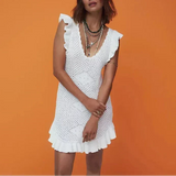 Maribel Mini Ruffle Dress