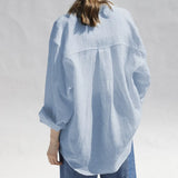 Oversized Linen Shirt