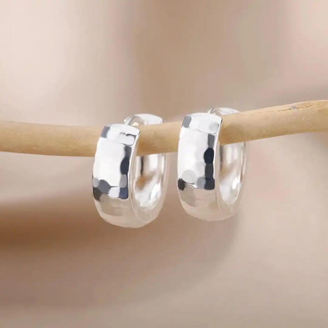 Eternal Carved Gold Earrings