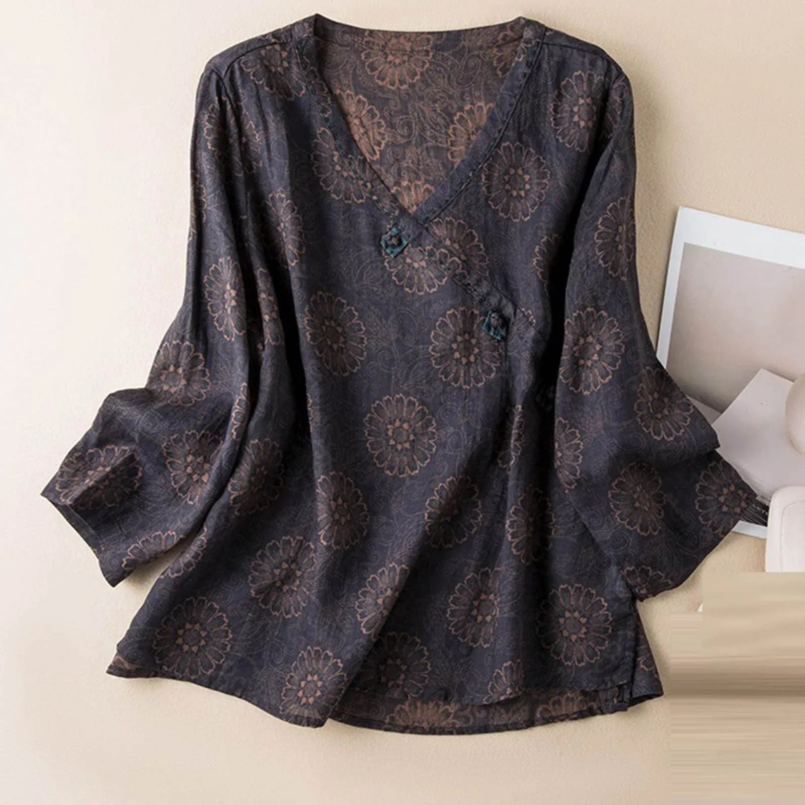 Kaien Crosswrap Top
