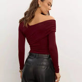 Clara Monroe One-Shoulder Top