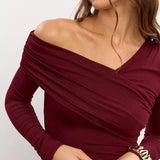 Clara Monroe One-Shoulder Top
