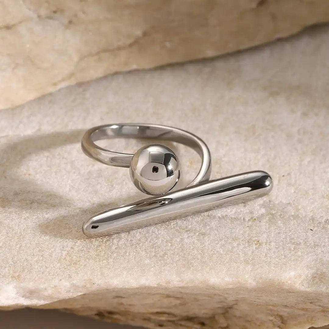 Adjustable Gold Star Ring Timeless