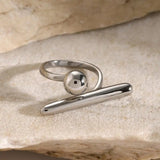 Adjustable Gold Star Ring Timeless