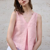 Reversible Chambray Gilet