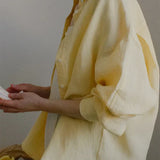 Linen with Slits