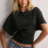 Arden Cotton Draped Polo