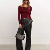 Clara Monroe One-Shoulder Top