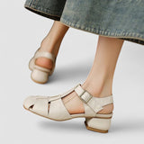 Amelia – Orthopaedic Chunky Heel Mary Jane Shoes