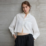 Short-Sleeved Linen