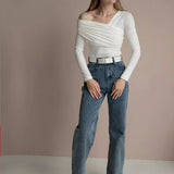 Clara Monroe One-Shoulder Top