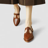 Mia – Orthopaedic Pointed-Toe Mary Jane Shoes