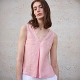Reversible Chambray Gilet