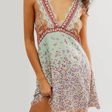 Siena Mini Floral Maxi Dress