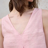 Reversible Chambray Gilet