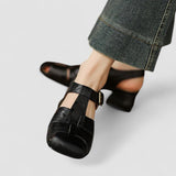 Amelia – Orthopaedic Chunky Heel Mary Jane Shoes