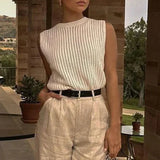 Amalfi Sleeveless Cut-Out Top