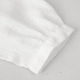 Linen V-Neck T-Shirt