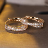Vintage Zirconia Dance Earrings