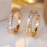 Vintage Zirconia Dance Earrings