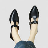 Mia – Orthopaedic Pointed-Toe Mary Jane Shoes
