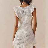 Maribel Mini Ruffle Dress