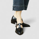 Mia – Orthopaedic Pointed-Toe Mary Jane Shoes