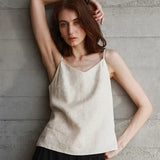 Women's Canvas Top with V-Cut