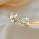 Flower Pearl Earrings