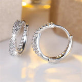 Vintage Zirconia Dance Earrings
