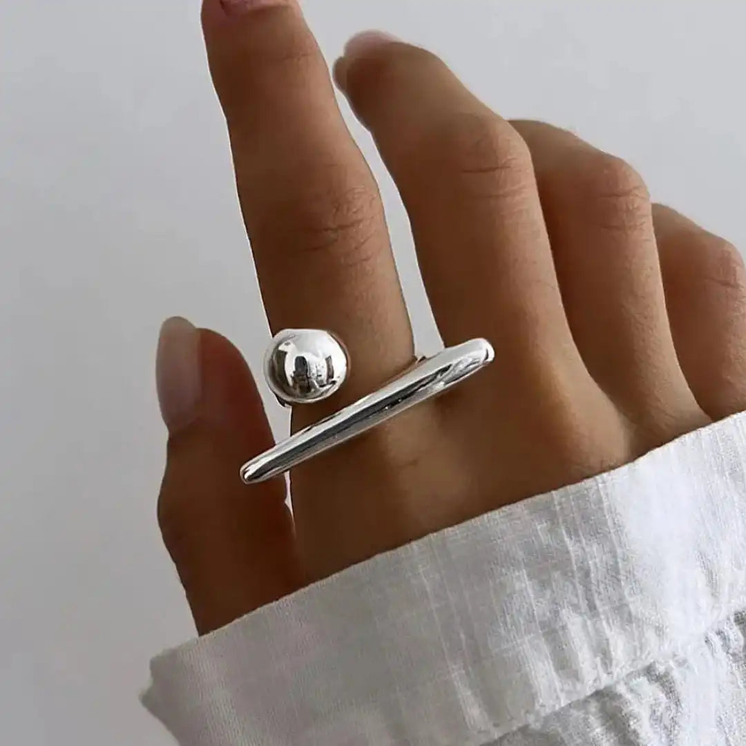 Adjustable Gold Star Ring Timeless