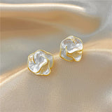 Flower Pearl Earrings