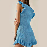 Maribel Mini Ruffle Dress