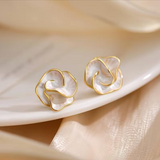 Flower Pearl Earrings