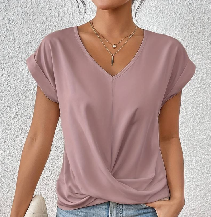 Eva - Elegant v-neck top