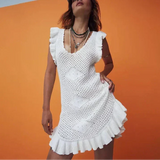 Maribel Mini Ruffle Dress