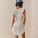 Maribel Mini Ruffle Dress