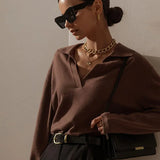 Cotton Polo Sweater