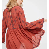 Tunic with Decorative Diamonds